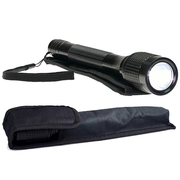 Exell Battery Multi Function 3W 140 Lumen Aluminum Body Flashlight W/NylonPouch CL4223 - main